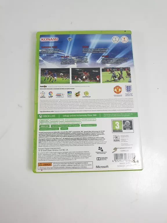GRA PES 2014 MICROSOFT XBOX 360 X360