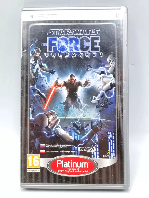 GRA STAR WARS: FORCE UNLEASHED SONY PSP