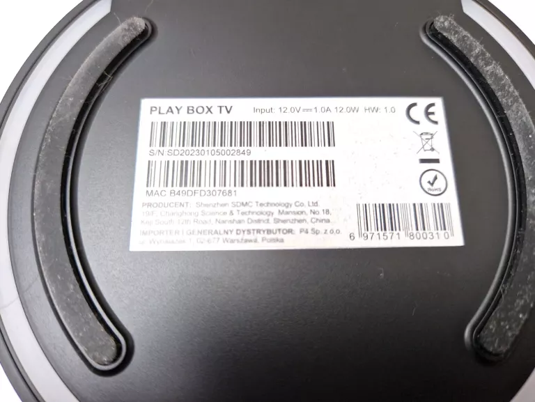 DEKODER PLAY NOW TV BOX 4K