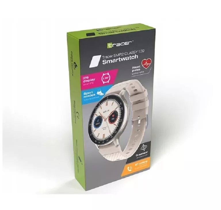 TRACER SMARTWATCH SMR2 CLASSY BEŻÓWY