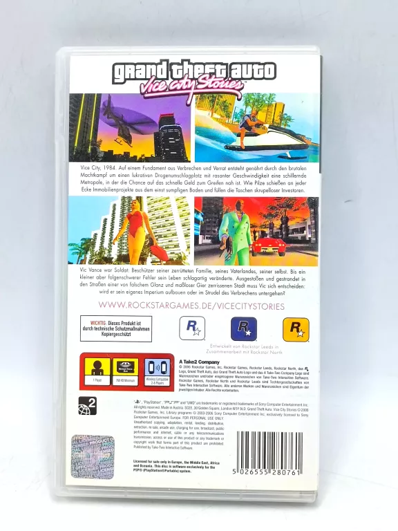 GRAND THEFT AUTO VICE CITY STORIES GTA PSP