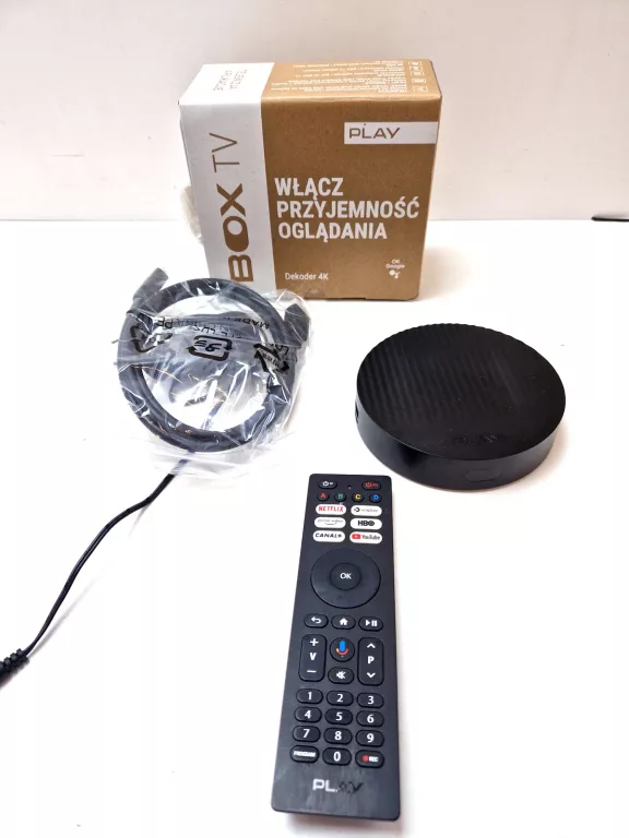 DEKODER PLAY NOW TV BOX 4K