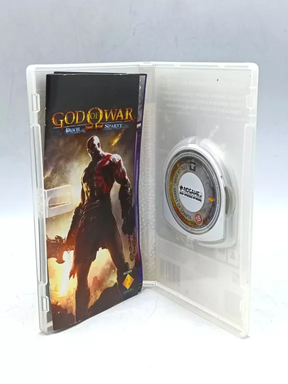 GOD OF WAR DUCH SPARTY GHOST OF SPARTA PSP PL