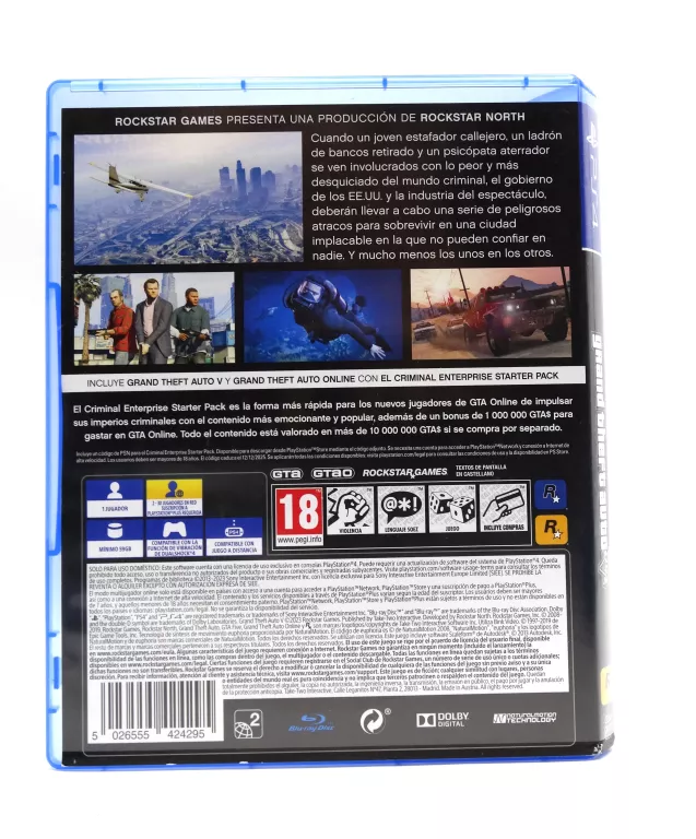 GRA GTA 5 PS4