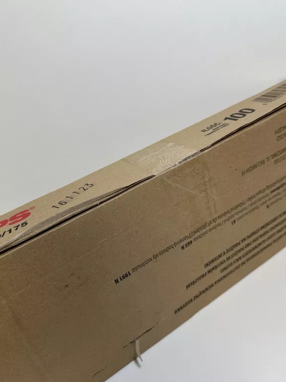 WIESZAK PŁASKI NORGIPS ES 60 X 175 MM 100 SZT.