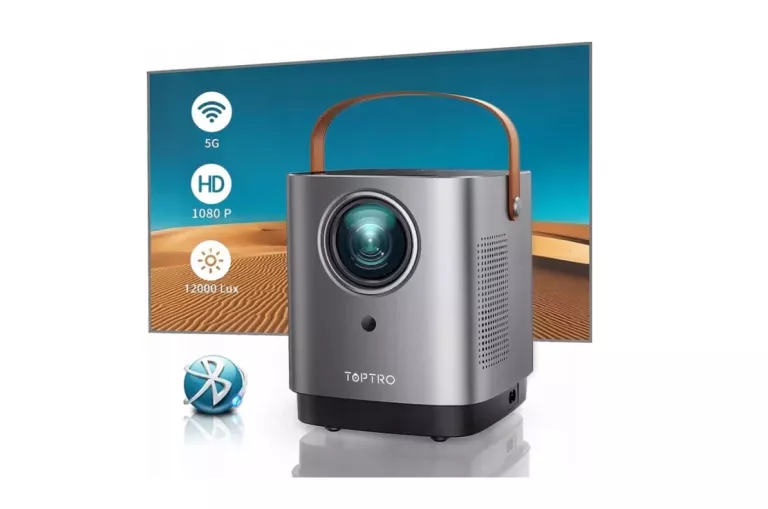 PROJEKTOR, TR23 5G WIFI BLUETOOTH PROJEKTOR HD 1080P PO ZWROCIE