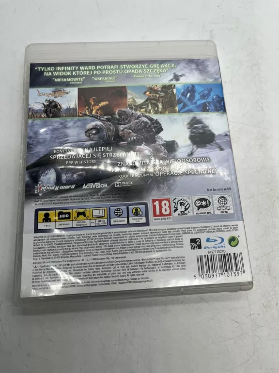 GRA PS3 CALLL OF DUTY MODERN WARFARE 2