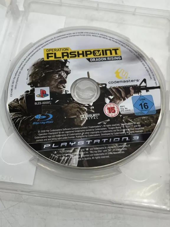 GRA PS3 OPERATION FLASHPOINT DRAGON RISING