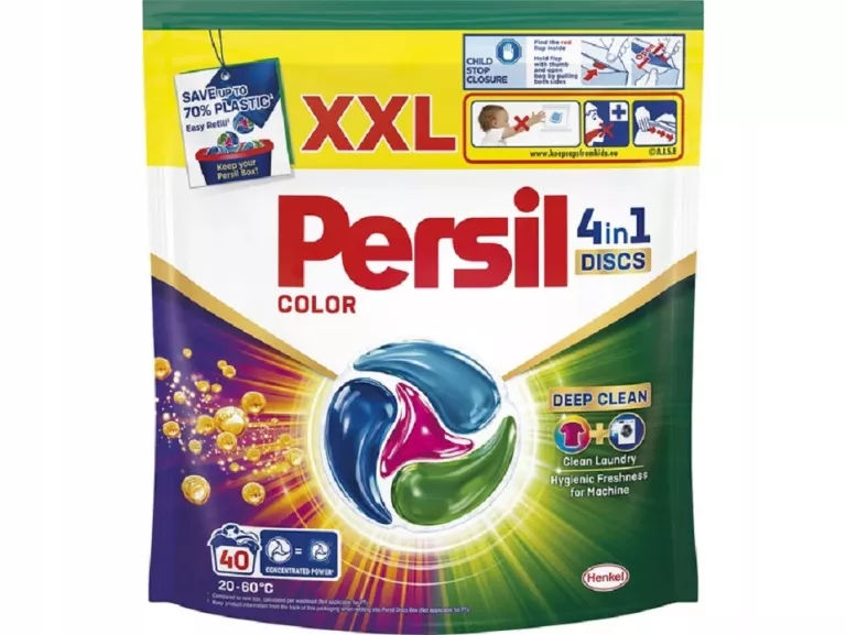 KAPSUŁKI DO PRANIA PERSIL DISCS 4 IN 1 COLOR - 40 SZT.