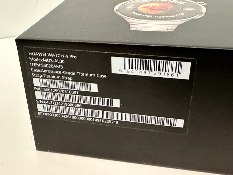 HUAWEI WATCH 4 PRO KPL *GWARANCJA*IGŁA!