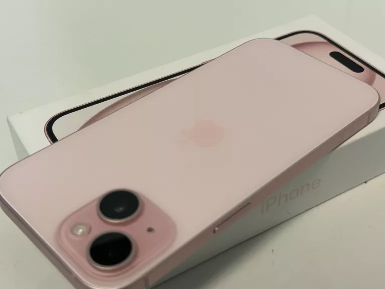 TELEFON IPHONE 15 128GB PINK 100% *FV*GWARANCJA*