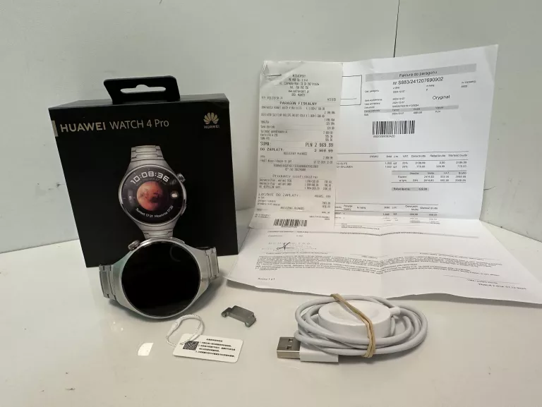 HUAWEI WATCH 4 PRO KPL *GWARANCJA*IGŁA!