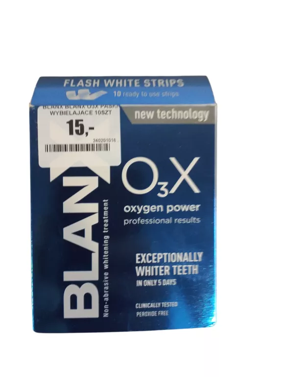BLANX BLANX O3X PASKI WYBIELAJACE 10SZT