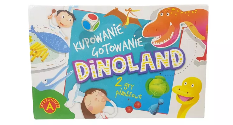 KUPOWANIE GOTOWANIE DINOLAND 2 GRY ALEXANDER