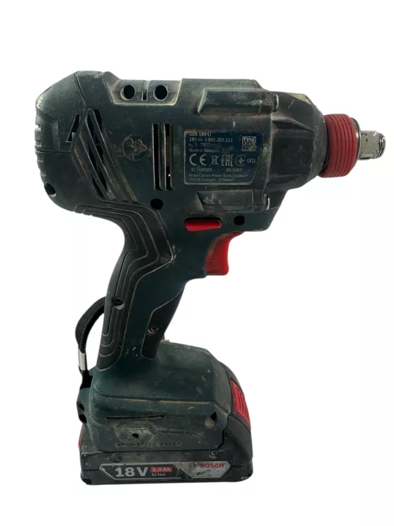 KLUCZ UDAROWY BOSCH GDX 180-LI 2022R