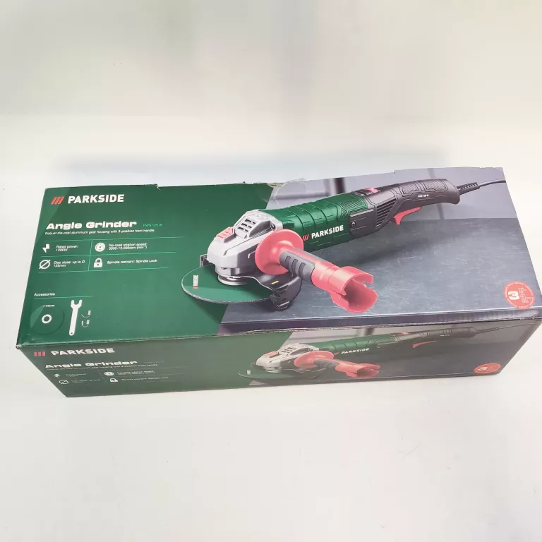 SZLIFIERKA KĄTOWA PARKSIDE PWS125 I8