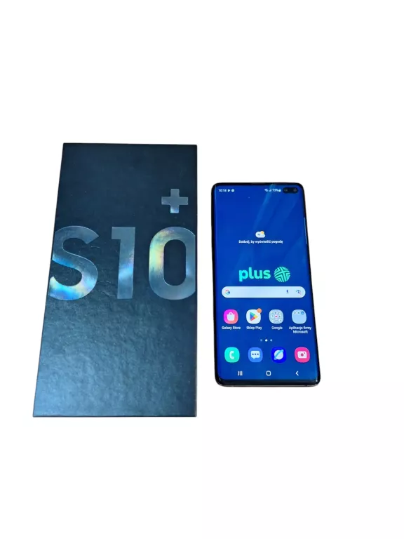 SMARTFON SAMSUNG GALAXY S10+ 8 GB / 128 GB 4G (LTE) CZARNY