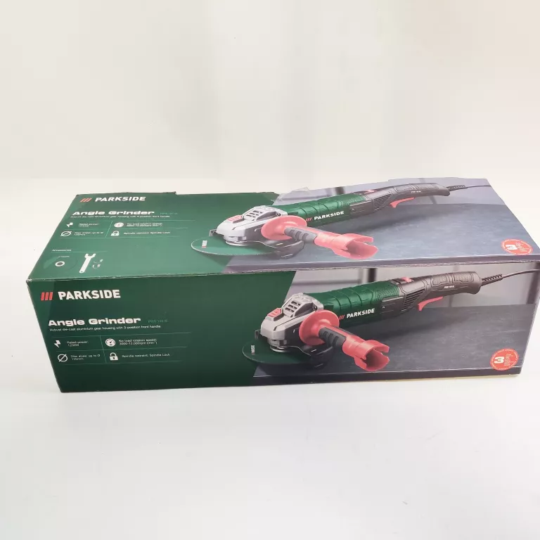 SZLIFIERKA KĄTOWA PARKSIDE PWS125 I8