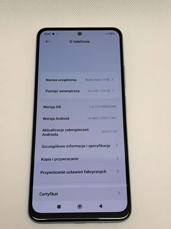 TELEFON XIAOMI REDMI NOTE 12 5G 128GB