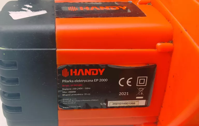 PIŁA ŁAŃCUCHOWA ELEKTRYCZNA HANDY EP 2000 W