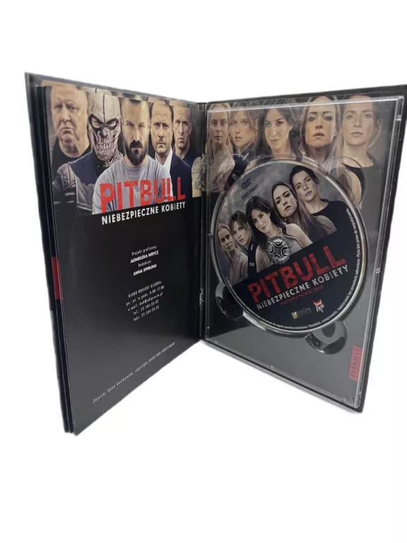 PITBULL NIEBEZPIECZNE KOBIETY PŁYTA DVD