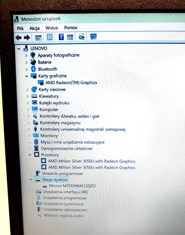 LAPTOP LENOVO IDEAPAD 3 15ADA05 81W1 8/512GB