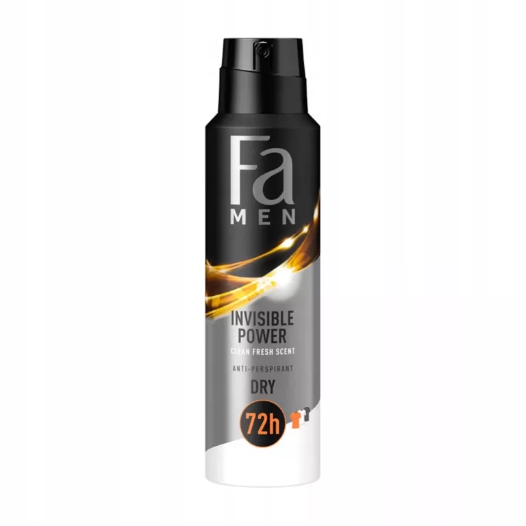 FA MEN INVISIBLE POWER SPRAY ANTYPERSPIRANT 150ML