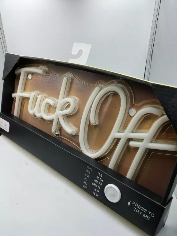 LED FUCK OFF