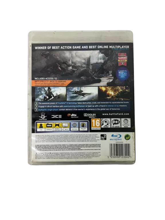 GRA BATTLEFIELD 3 PS3