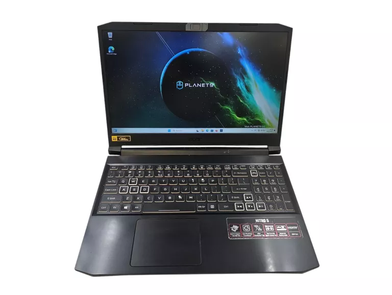 ACER NITRO 5 15.6" IPS 144HZ I5-11400H 16GB RAM 512GB SSD RTX 3060 WIN11