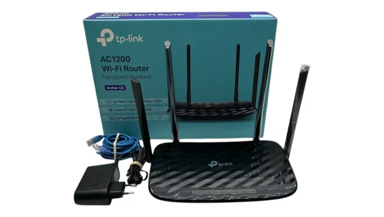 ROUTER TP LINK ARCHER A6 AC1200 WIRELESS DUAL BAND GIGABIT ROUTER