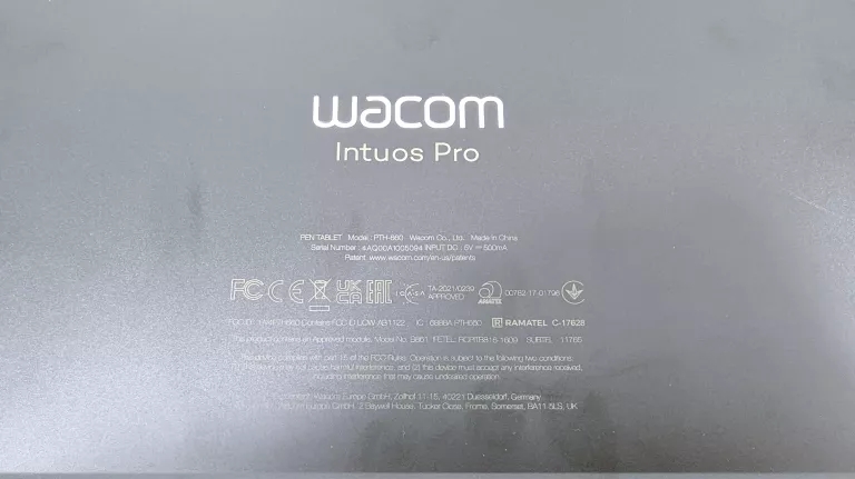 TABLET GRAFICZNY WACOM INTUOS PRO M PTH-660 ZESTAW