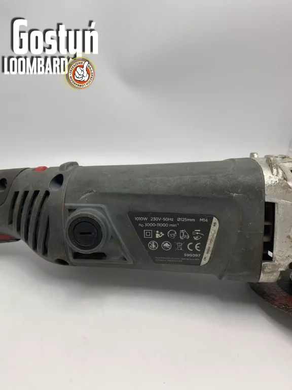 SZLIFIERKA KĄTOWA GRAPHITE 1010W 59G097