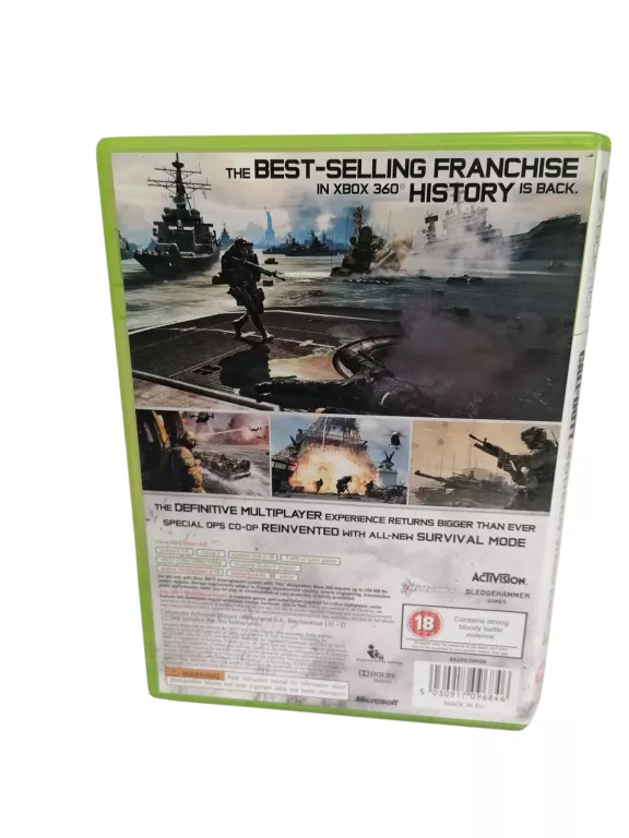CALL OF DUTY MODERN WARFARE 3 XBOX 360