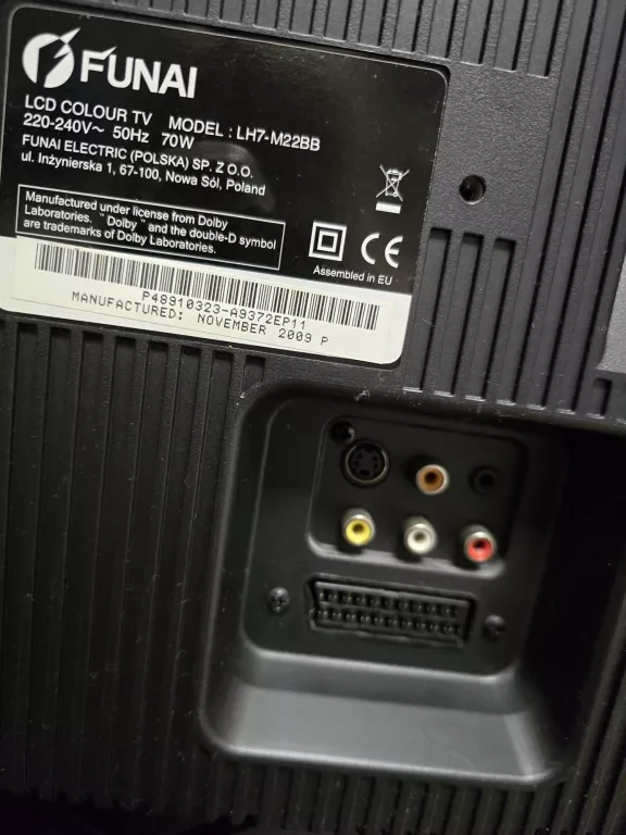 TV FUNAI LH7-M22BB - PILOT