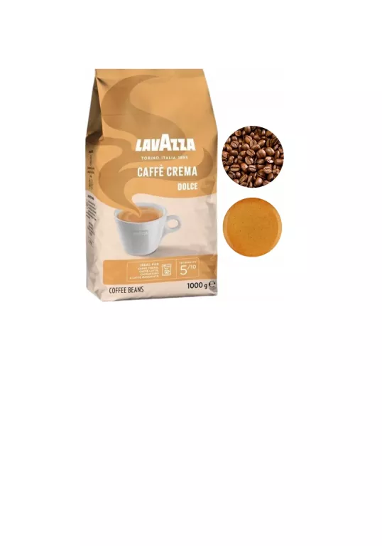 LAVAZZA CREMA CAFFE KAWA ZIARNISTA CZARNA 1KG