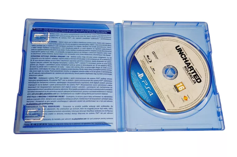 GRA UNCHARTED KOLEKCJA PS4