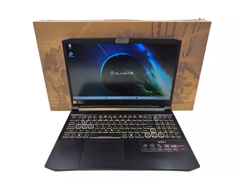 ACER NITRO 5 15.6" IPS 144HZ I5-11400H 16GB RAM 512GB SSD RTX 3060 WIN11