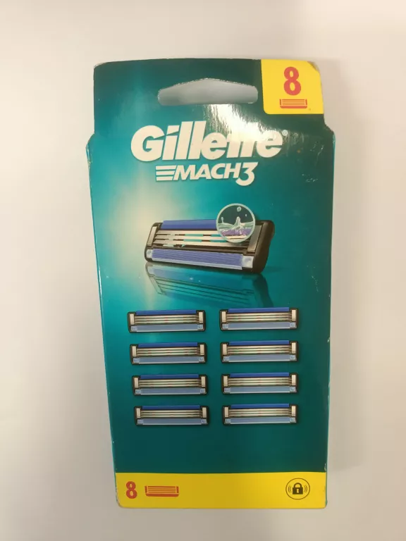 WKŁADY DO MASZYNKI GILLETTE MACH 3 8SZT