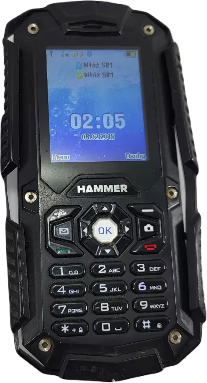 TELEFON HAMMER MYPHONE KLASYCZNY Z KLAWIATURĄ CZANRY