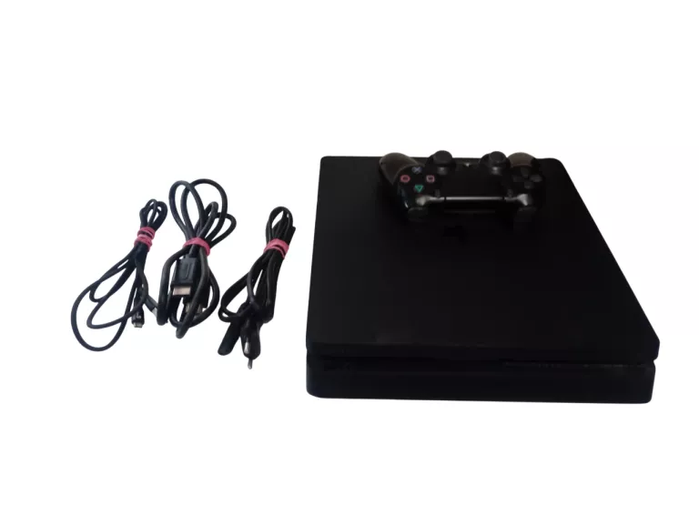 KONSOLA PS4 SLIM 500GB +PAD/ ZASILACZ /HDMI