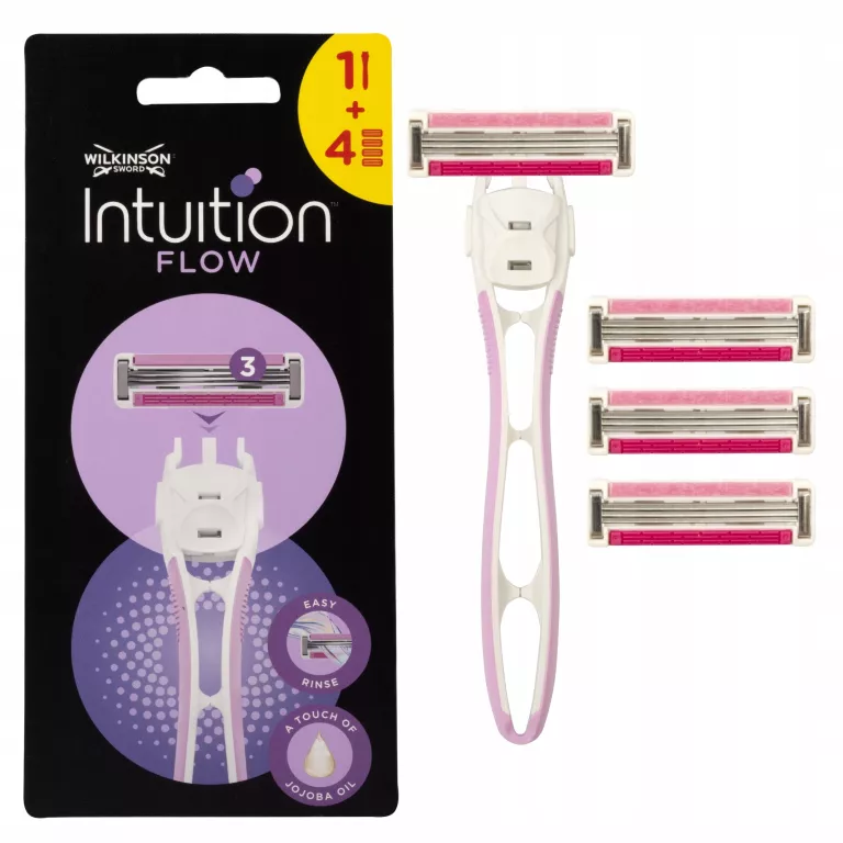 WILKINSON SWORD INTUITION FLOW MASZYNKA WKŁADY 1+4 WKŁADY