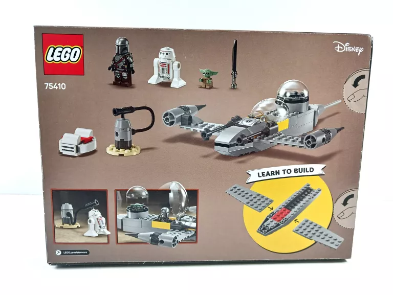 ZESTAW LEGO STAR WARS 75410 MYŚLIWIEC MANDO I GROGU