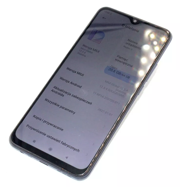 TELEFON XIAOMI REDMI 9 4/64 CZARNY