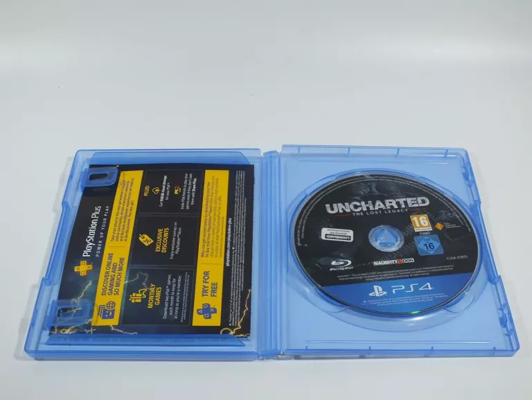 UNCHARTED THE LOST LEGACY PS4