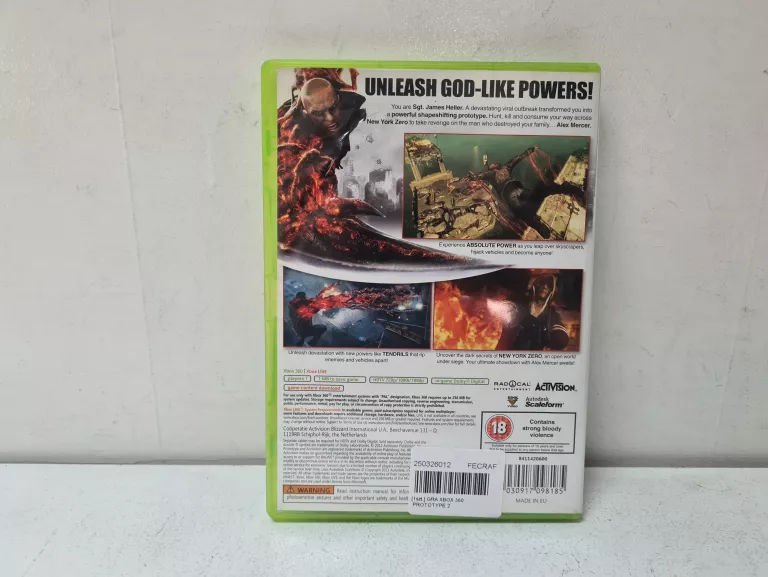 GRA XBOX 360 PROTOTYPE 2