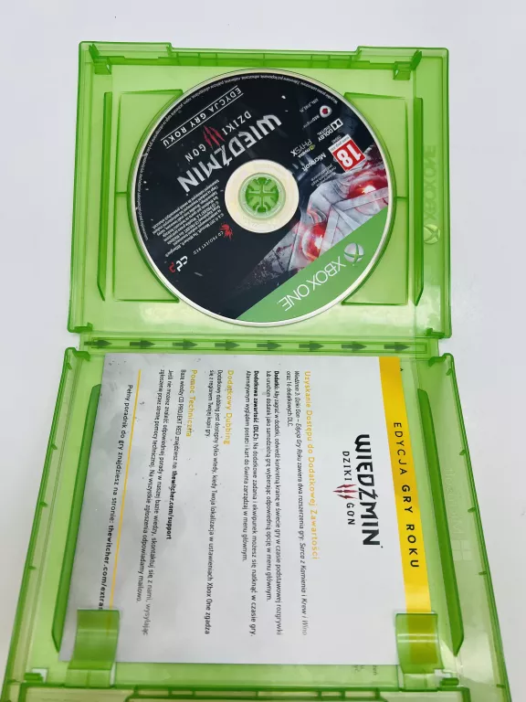 GRA XBOX ONE WIEDŹMIN 3 DZIKI GON