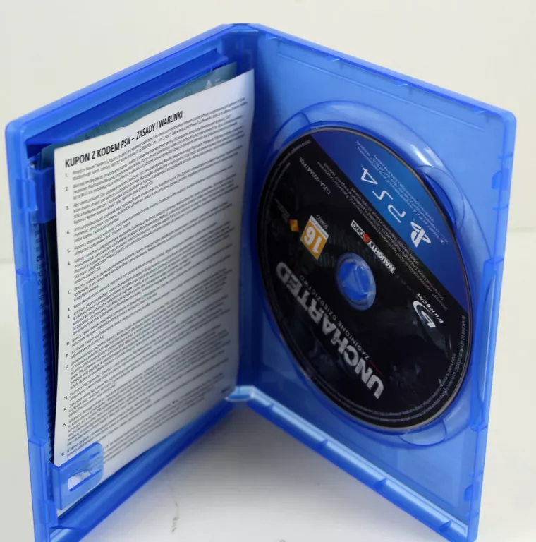 GRA UNCHARTED ZAGINIONE DZIEDZICTWO PS4