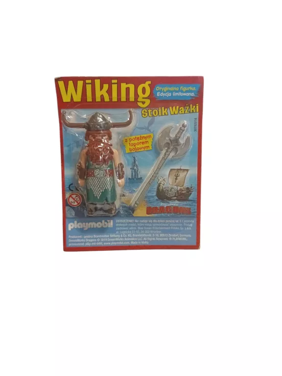 FIGURKA PLAYMOBIL WIKING STOIK WAŻKI LIMITOWANA EDYCJA