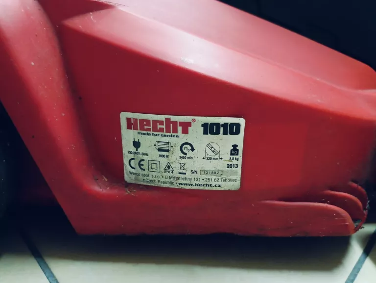 KOSIARKA ELEKTRYCZNA HECHT 1010 + PRZEDŁUŻACZ PRZEWÓD